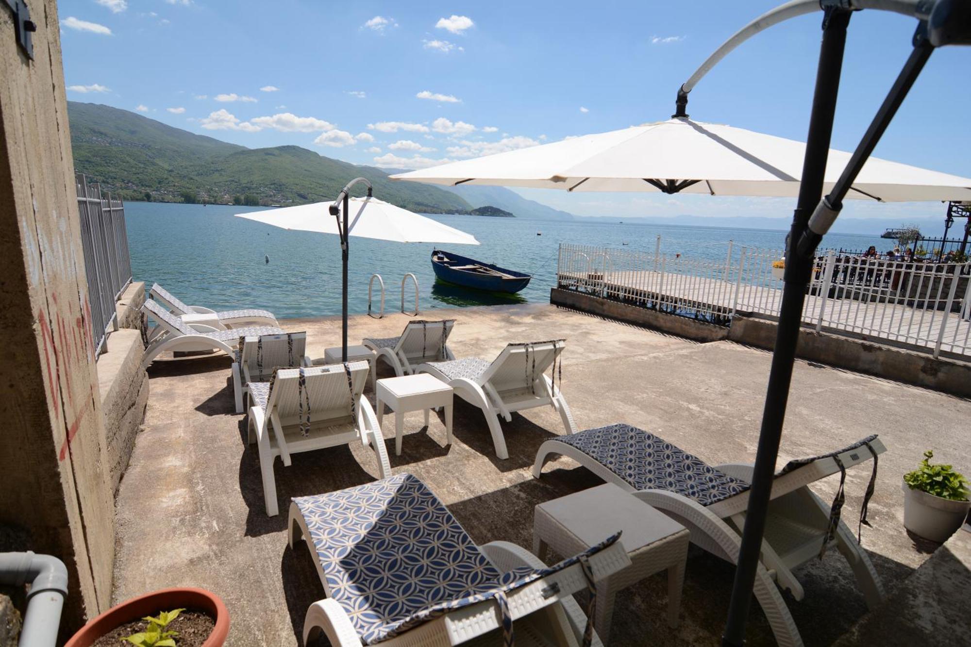 Beachfront Apartments Bojadzi Ohrid Kültér fotó